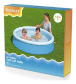 Pileta Inflable Redonda Bestway My First Fast Set 57241 De 1.52m X 38cm 477l Azul - Image 2