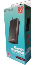 Cargador Universal Noganet 90w Notebook Con 10 Conectores Usb Led - Image 2