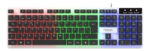 Kits Gamer Teclado Mouse Auricular Pad Noga Nkb413r 4en1 Rojo - Image 8