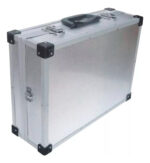 Caja De Herramientas De Aluminio Maletin Calidad Premium  Gris