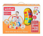 Andador Caminador Para Bebe Con Musica 6+ Meses Winfun Color Blanco - Image 2