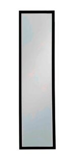 Espejo Para Puerta Rectangular Con Marco + Ganchos Calidad