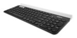 Teclado Logitech Qwerty Español Latinoamérica Color Negro Y Blanco Negro/blanco - Image 4