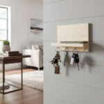 Estante Porta 4 Llaves Madera Moderno Diseño Calidad