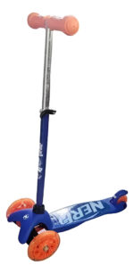 Monopatin Nerf 3 Ruedas Velocidad Y Divercion Premium Azul Monopatin