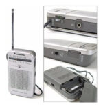 Radio Panasonic Rf-p50 Rf-p50 Analógico Portátil Color Gris - Image 2