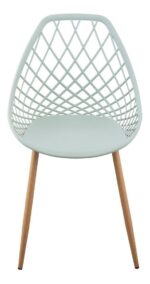 Set 2 Sillas De Cocina Plastico Acero Diseño Moderno Calidad - Image 3