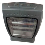 Estufa Calefactor Halogeno Star Trak Metal 1200w Ramos Mejia Gris Oscuro - Image 3