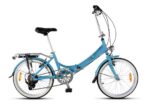 Bicicleta Plegable Aurora Rodado 20 Classic Retro + Colores - Image 11
