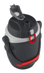 Botella Termo Marca Thermos 1,9l Deportivo 12hs Frio Real ! Color Negro Con Rojo - Image 2