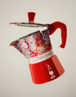 Cafetera Bialetti Moka Express Dolce & Gabbana 6 Tazas Color Rojo - Image 7