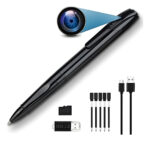 Lapicera Espia Camara Oculta Micro Sd Cable Usb Ramos Mejia Negro