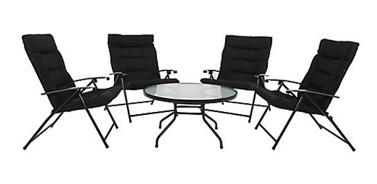 D_NQ_NP_973732-MLA48196796743_112021-F.jpg Set De Mesa + 4 Sillas Plegables Exterior Interior Diseño - Image 1