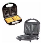 Sandwichera W017 Eléctrica Tostadora Negro Y Acero Inoxidable Winco - Image 6