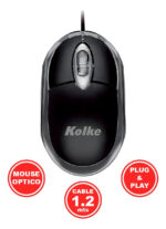 Mouse Optico Usb Kolke Luminoso Ideal Pc Notebook Colores Color Rojo - Image 7