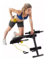 Banco De Abdominales Plegable Extensores Pesas Multigym - Image 8
