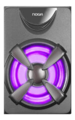 Parlantes 2.1 Para Pc Smartv Led Rgb Control De Volumen Noga Color Negro - Image 4