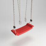 Hamaca Tabla Con Soga Rodacross Color Rojo - Image 7