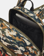 Mochila Under Armour Hustle Sport Backpack Azul Color Verde Diseño De La Tela Lisa 2450324 Geométrico - Image 5