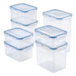 Contenedor De Alimentos Hermético Lock & Lock Hpl809bs 8l Color Transparente