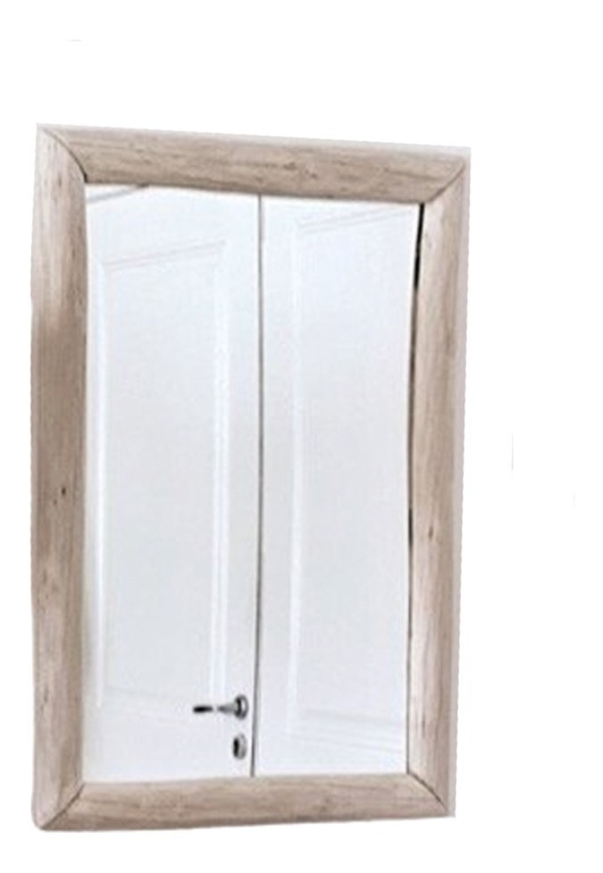 D_NQ_NP_976355-MLA51583601391_092022-F.jpg Espejo De Madera Maciza Eucalipto Ideal Para Adornar Premium Marrón Claro - Image 1