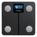 Balanza Noga Digital Smart Fitness Med Corp App Recargable Negro