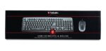 Kit Teclado Y Mouse Usb Verbatim Ramos Mejia Diseño Nuevo Negro Negro - Image 2