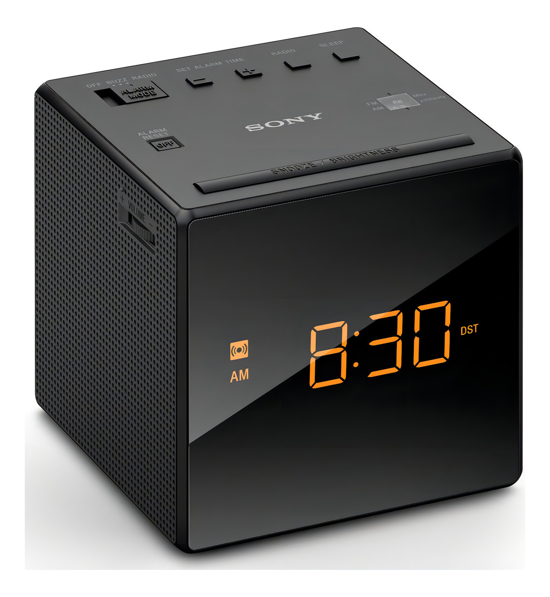 D_NQ_NP_978327-MLA99521933010_122025-F.jpg Radio Despertador Sony Icfc1 Negra Con Radio Am/fm (negra) Negro - Image 1