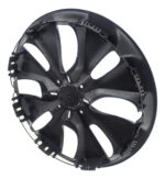 Set Kit X 4 Tazas Abs Auto Universal Reforzados Elegantes Negro - Image 7