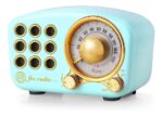 Radio Parlante Diseño Retro Bluetooth Compacto Potente