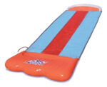 Deslizador De Agua Bestway 52329 3 Carriles Inflable Rojo Y Celeste