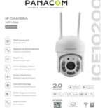 Camara Ip Panacom Ice10200 Con App Exterior E Interior Wifi Color Blanco - Image 4