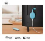 Google Chromecast 4ta Generacion 4k Con Google Tv Premium Azul Acero Estándar - Image 5
