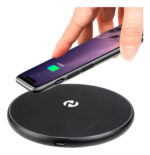 Cargador Inalambrico Tecnologia Qi Ultra Slim Calidad Ramos Negro - Image 3
