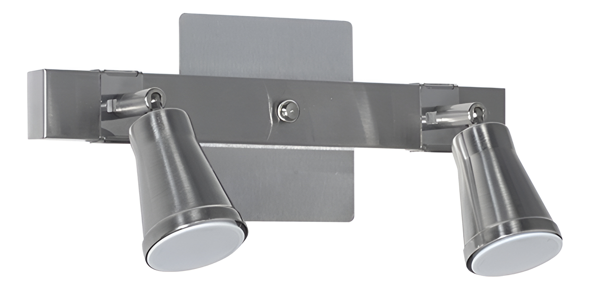 D_NQ_NP_982106-MLA95521629716_102025-F.jpg Spot Aplique Barral Acero 2 Luces Movil Para Dicroica Dublin - Image 1