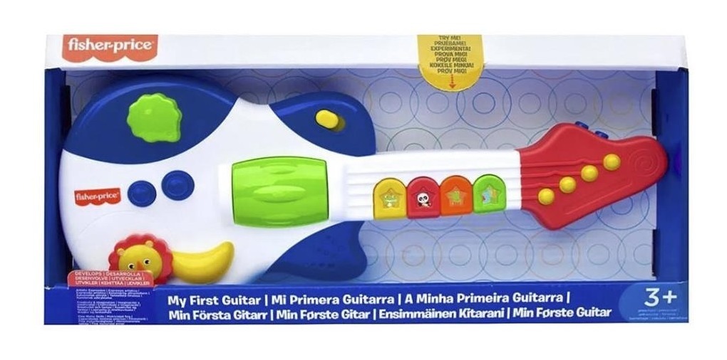 D_NQ_NP_982435-MLA53018832524_122022-F.jpg Guitarra De Juguete Primera Infancia Fhiser Price Premium - Image 1