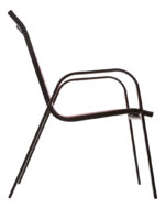 Silla Reposera De Jardin Exterior Aluminio Apilable En Ramos Color Rojo Liso - Image 2