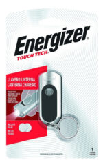 Llavero Led Linterna Energizer Touch Tech Metalico Linterna Cromado Luz Blanco