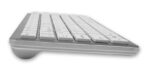 Teclado Inalambrico Ultra Slim Noganet 2.4ghz Nano Usb Ultimo Modelo Plateado Con Teclas Blancas Español - Image 3