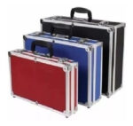 Maletín Caja De Herramientas X 3 Reforzado Aluminio Robust Color Negro/azul/rojo - Image 2