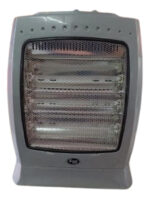 Estufa Halogena Tipo Pantalla 3 Niveles Diseño Premium Gris