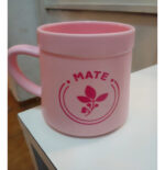Mate Pvc Resistente Rosa Pastel Apto Microondas y Lavavajillas - Image 2