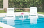 Garden Life Toronto Set Reposeras De Plástico Para Piscina Exterior 2 Unidades Color Blanco - Image 3