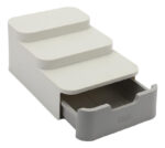 Organizador Joseph Duo De Alacena Escalonado Resistente Color Gris - Image 2