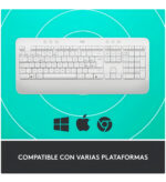 Teclado Logitech Signature K650 Bluetooth Blanco Español Idioma Español España - Image 3