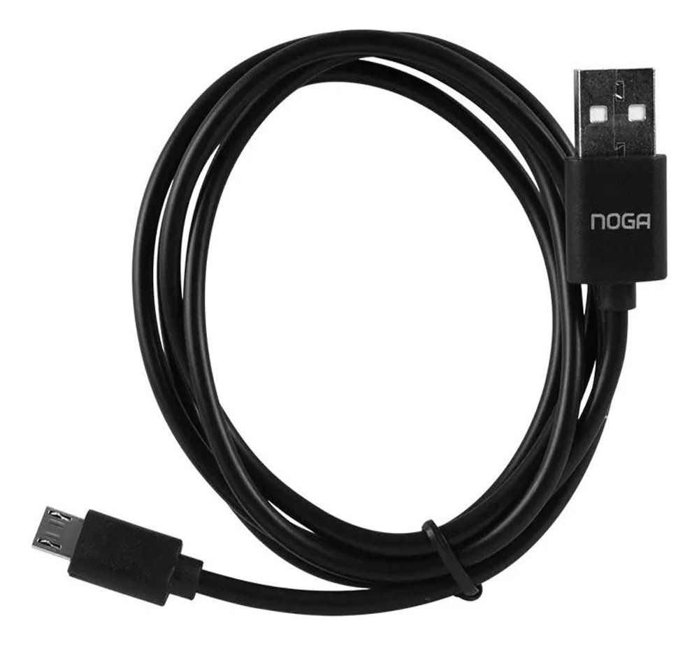 D_NQ_NP_988405-MLA89568974539_082025-F.jpg Cable De Carga Noga 1.8m Micro Usb A Usb 3.0 Mallado Negro - Image 1