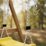 Hamaca Tabla Con Soga Rodacross Color Amarillo - Image 4