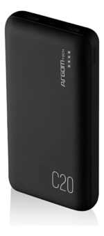 Cargador Portatil Power Bank 20000mah Doble Usb Rapido Negro