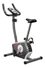 Bicicleta Fija Display Lcd Funciones Regulable + Reforzada