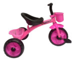Triciclo Infantil A Pedal Acero Con Canasto 3-6 Años Premium Rosa - Image 2
